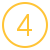 آیکون عدد 4